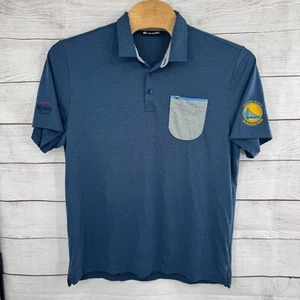 Camisa Polo Travis Mathew Golden State Warriors Goof Para Hombres 2XL Bolsillo Rendimiento - Imagen 1 de 7