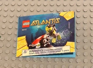 Lego Atlantis #8072 Instructions ONLY Manual Book Good Condition - Picture 1 of 4