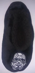 Slipper Socks Fuzzy Babba Women's S/M shoe size 5 1/2-7 1/2 Storm Trooper - Picture 1 of 6