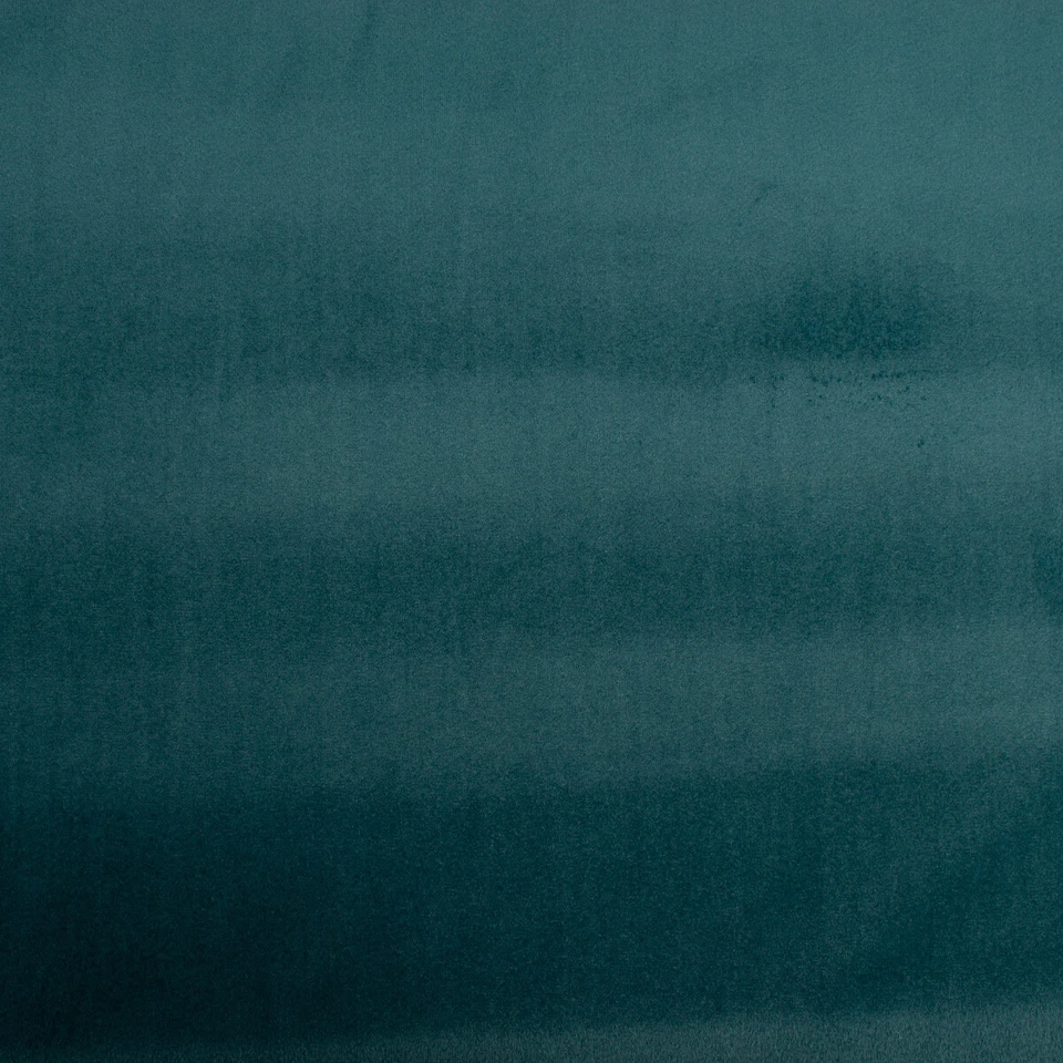 Samtstoff Dekostoff Velvet Samt einfarbig petrol 1,4m - Bild 1 von 4