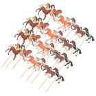 32 Pcs Paper Eight Horses Cake Child Baby Shower Decorations