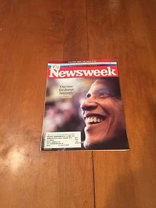 Newsweek Magazin Unsere Zeit für den Wandel ist gekommen 14. Januar 2008 Barack Obama - Bild 1 von 5