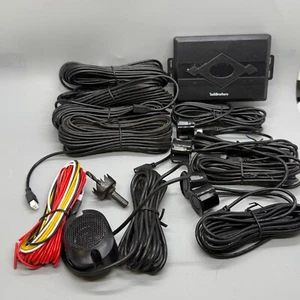 Sistema de sensores de respaldo de proximidad delanteros y traseros de estacionamiento 4 sensores extensores de 18 pies - Imagen 1 de 6