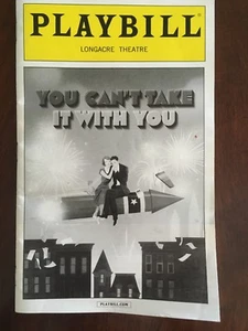 You Can’t Take It With You Playbill 2014 Longacre Theatre James Earl Jones - Bild 1 von 4