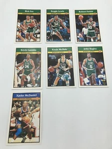 Juego de pegatinas Panini 1992-93 equipo Boston Celtics McHale Parish Lewis - Imagen 1 de 6