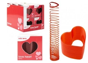 Valentine's Day Red Heart Shaped Spring Toy - Picture 1 of 1
