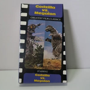 Vintage "Godzilla vs Megalon" Greatest Film Classics (VHS, 1976, USA) NEW! RARE! - Picture 1 of 9