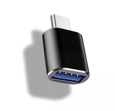 1 x USB C to USB A 3.0 Adapter OTG USB Flash Drive ~ Samsung Xiaomi MacBook Socket - Image 1 of 2