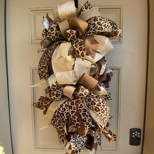 Everyday Boho wreath, Elegant Front door swag, Housewarming Gift, wedding Gift, - Picture 1 of 2