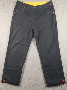 Mcdonalds Pants Womens 12 Black Employee Uniform Timeless Elements Stretch 33x26 - Picture 1 of 16