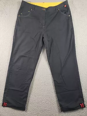 Mcdonalds Pants Womens 12 Black Employee Uniform Timeless Elements Stretch 33x26 - Image 1 of 4