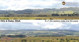 HILLS & DALES Pack A 206A OO ID Backscenes Art printers Std/Premium 15" - Picture 1 of 3