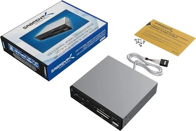 SABRENT Internal Card Reader, 7-in-1 Internal USB Card Reader-UINB, 3 PACKS LOT - Image 1 of 4