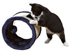 Trixie Katzen Spielrolle, Sisal/Pl�sch blau, Kratz Rolle Katzenspielzeug NEU