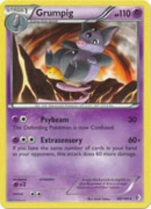 2x (BW7-060) Grumpig Rare Pokemon BW Boundaries Crossed Card # 60 - Picture 1 of 1
