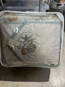 Touch Of Class Coastal Dream Embroidered Comforter & 2 Sham Set - King (US) - Bild 1 von 7