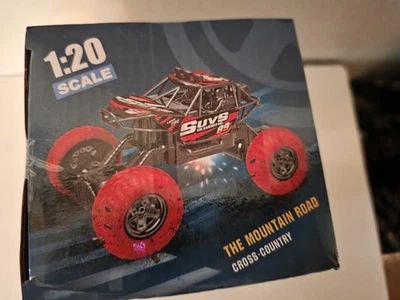 Off Road Lighted  Climbing  Jeep With Remote  1:20 Scale - Image 1 of 4