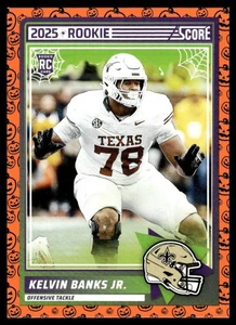 2025 Score or Treat Rookies Kelvin Banks Jr. #23 RC New Orleans Saints NFL - Picture 1 of 2