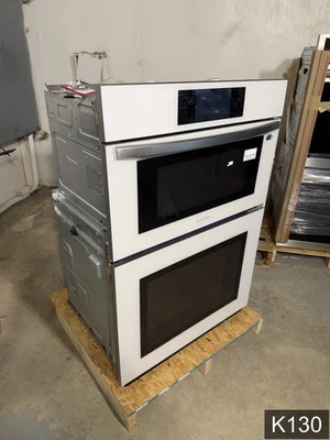 Samsung NQ70CB700D12 - Horno de convección eléctrico incorporado de 30" de vidrio blanco a medida Foto 1 de 4