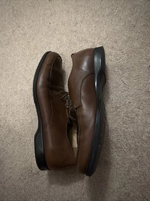 Coach Derby Brown Leather Dress Shoes Mens Size 12 - Image 1 of 4