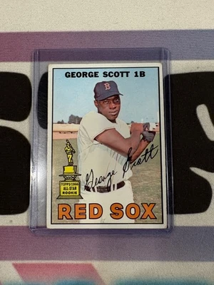 1967 Topps George Scott #75 - Boston Red Sox Milwaukee Brewers - Image 1 of 2