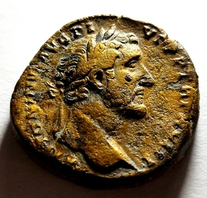 SESTERCIO ANTONINO PIO COLECCION ANTIGUA. SESTERTIUS ANTONINUS PIUS. - Picture 1 of 3