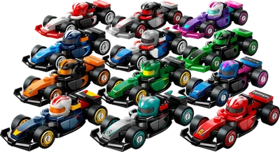 LEGO 71049 F1® Collectible Race Car - Complete Set - UNOPENED Boxes - Image 1 of 4