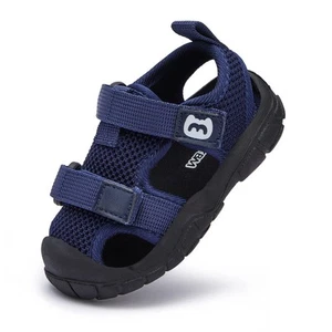 Baby Boy Girl Closed Toe Summer Sandals Lightweight Shoes Infant Non-Slip Fir... - Picture 1 of 7
