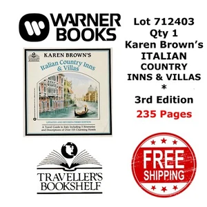 Book KAREN BROWN'S Italian Country Inns & Villas - 3rd Edition Trade PB 712403 - Imagen 1 de 3