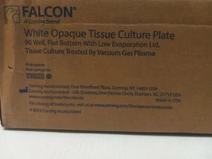 Falcon 353296 Culture Plates with Lids 96 Well White Sterile Case of 45 Plates - Picture 1 of 6