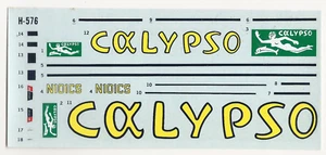 Revell Vintage Decal Sheet H-576 1:72 Cousteau Calypso PBY Catalina Flying Boat - Picture 1 of 4