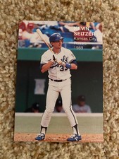 Kevin Seitzer Royals 1989 Broder Superstars RARE UNLICENSED Card #14