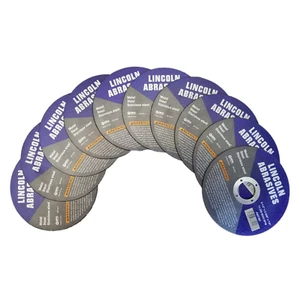 Confezione da 10 dischi da taglio 4-1/2"".040"" ruota di taglio 4,5 acciaio inox e metallo - Foto 1 di 5