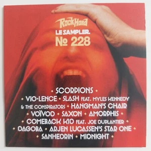 "ROCK HARD 228" SAMPLER CD ♦ SCORPIONS, DAGOBA, SLASH & MYLES KENNEDY, SANHEDRIN - Bild 1 von 2
