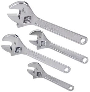 4 Pc. Adjustable Wrench Set - Picture 1 of 2