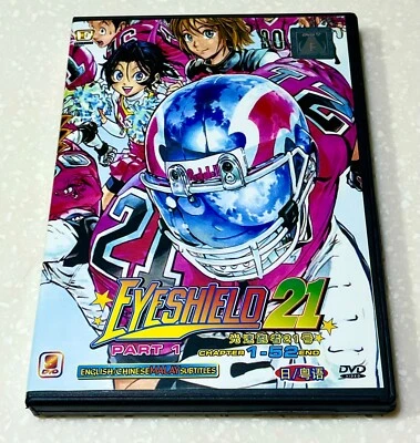 Eyeshield 21 (VOL.1 - 52) ~ All Region ~Brand New ~ English Subtitle ~ Anime DVD Foto 1 de 4