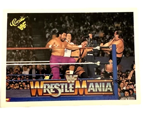 Classic WWF Wrestlemania #143 Smasher Sloan - Vintage (1990) Wrestling Card - Picture 1 of 5