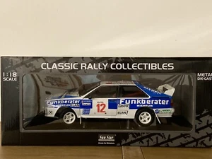 AUDI Quattro Rallye A2 Safari #12 Wittmann Diekmann Funkberater Sunstar 1:18 - Foto 1 di 4