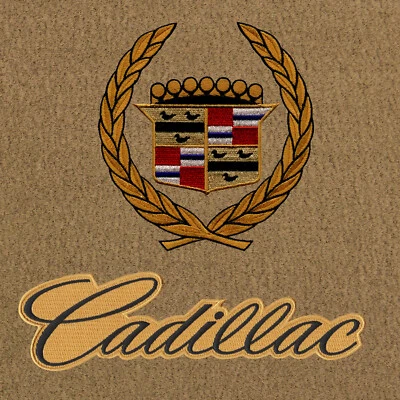 Lloyd Mats Velourtex Tan Front Floor Mats For Cadillac Eldorado 1963-2002 - Image 1 of 4