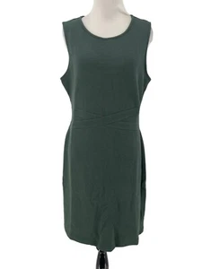 Saturday Sunday Anthropologie Women's Green Sleeveless Dress Size Large - Picture 1 of 6