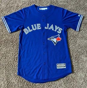 NEW Majestic MLB Toronto Blue Jays Cool Base Blue Blank Jersey Men's Size S XXL - Picture 1 of 4