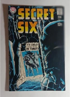 SECRET SIX #7 MAY 1969 VF 8.0 JACK SPARLING COVER ART - Image 1 of 4