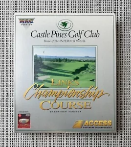 Castle Pines Golf Club '95 Links Championship Course MAC 3,5" dischi alta densità - Foto 1 di 8