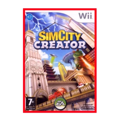 SimCity Creator Nintendo Wii PAL Game Wii U Compatible Complete Simulation - Image 1 of 4