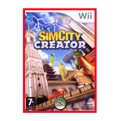 SimCity Creator Nintendo Wii PAL Game Wii U Compatible Complete Simulation - Image 1 of 4