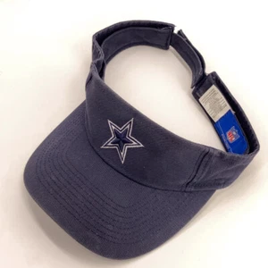 Dallas Cowboys faded blue cotton golf sun visor classic star logo - Picture 1 of 5