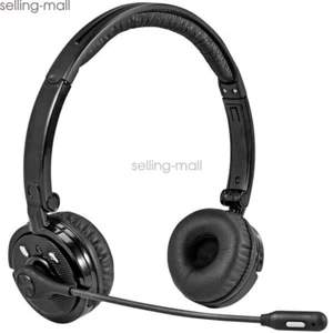 Bluetooth On Ear Headset with Mute Button Mic&USB Dongle for Office Call Meeting - Picture 1 of 10