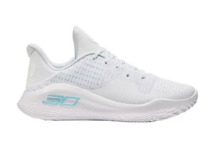 Under Armour Curry 4 niedrige Flotro Basketballschuhe weiß blau ALLE GRÖSSEN - Bild 1 von 6
