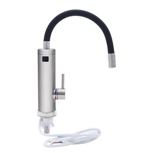 Grifo eléctrico instantáneo 3000W 360° calentador de agua pantalla LED hogar cocina - Imagen 1 de 12