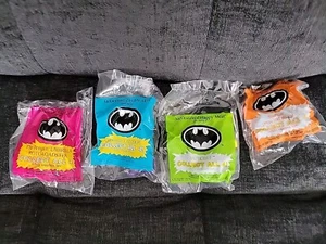Vintage 1991 DC Comics McDonalds Batman Happy Meal Toys Complete Set Of 4 MIP - Picture 1 of 6